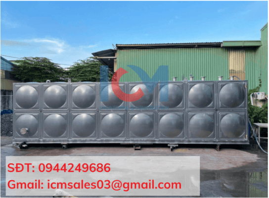 ICM - Đơn vị thi công bồn inox lắp ghép