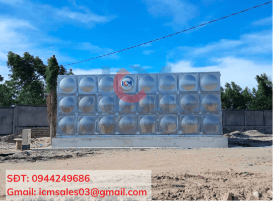 ICM - Đơn vị thi công bồn inox lắp ghép uy tín