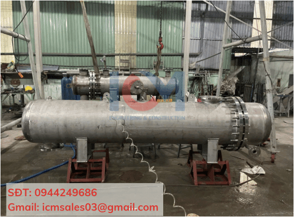 Bộ thiết bị trao đổi nhiệt dạng ống chùm