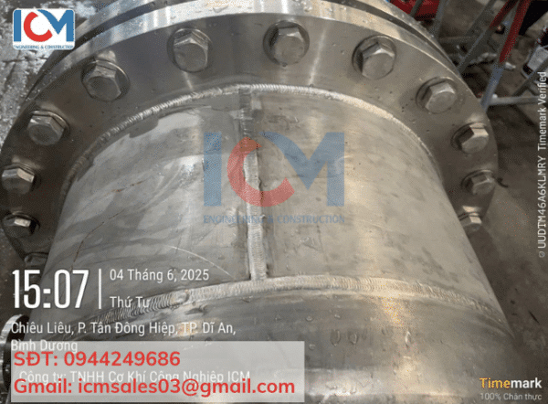 ICM - Thi công cụm trao đổi nhiệt dạng ống chùm