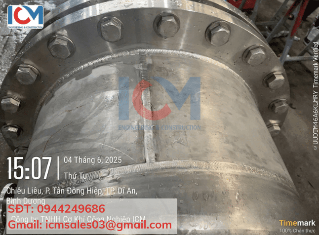 ICM - Thi công cụm trao đổi nhiệt dạng ống chùm