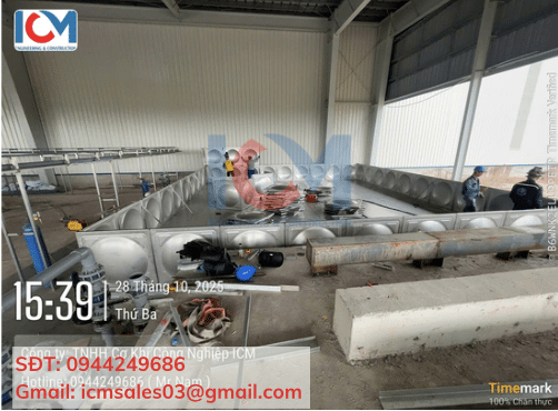 ICM - Đơn vị thi công bồn lắp ghép Vũng Tàu