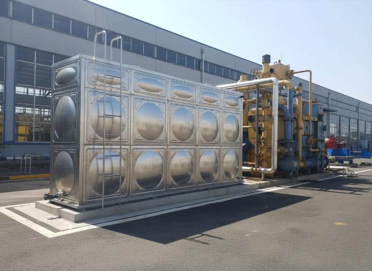 Cấu tạo chi tiết của bồn lắp ghép inox