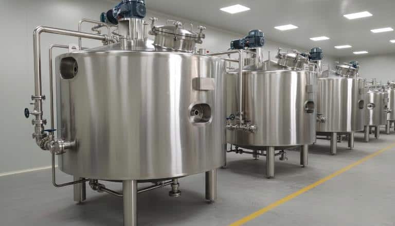 Cấu tạo và nguyên lý hoạt động của bồn khuấy dược phẩm